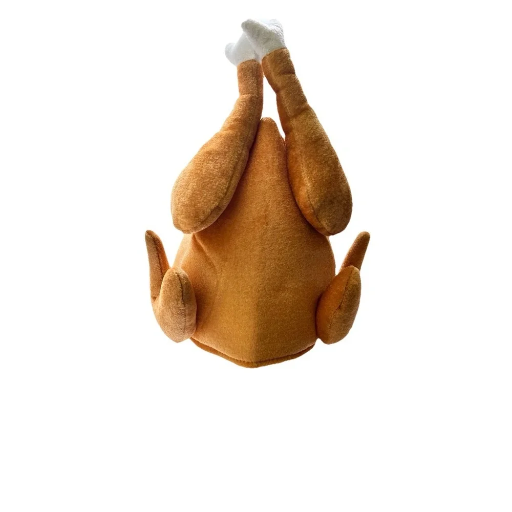 Costume Hat Thanksgiving Turkey Adult Cosplay Dress Up Holiday Party Accessory